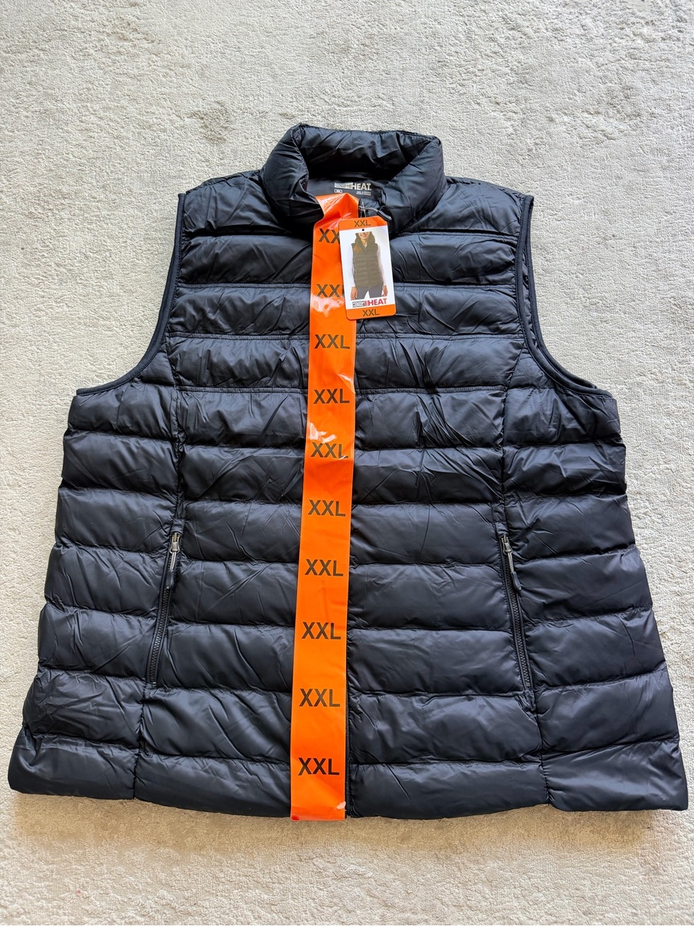 NWT 32 Degrees Heat Women's Puffer Vest Black XXL(Alternative: NEW 32 Degrees He